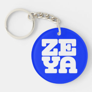 Porte - clé acrylique Zeya Comédie