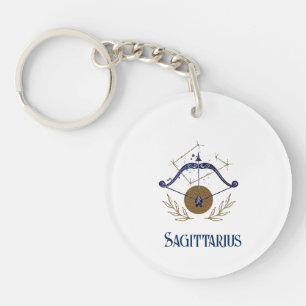 Porte - clé acrylique - Zodiac Sagittarius Porte -
