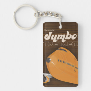 Porte - clé aérien Retro Jumbo Jet