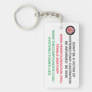 Porte-clé an acrylique