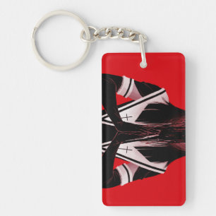 Porte-clé an acrylique Dieu FLO