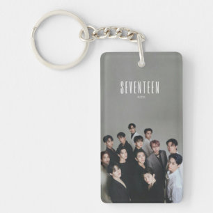 Porte-clé an acrylique KPOP Dix-sept Côtés sim