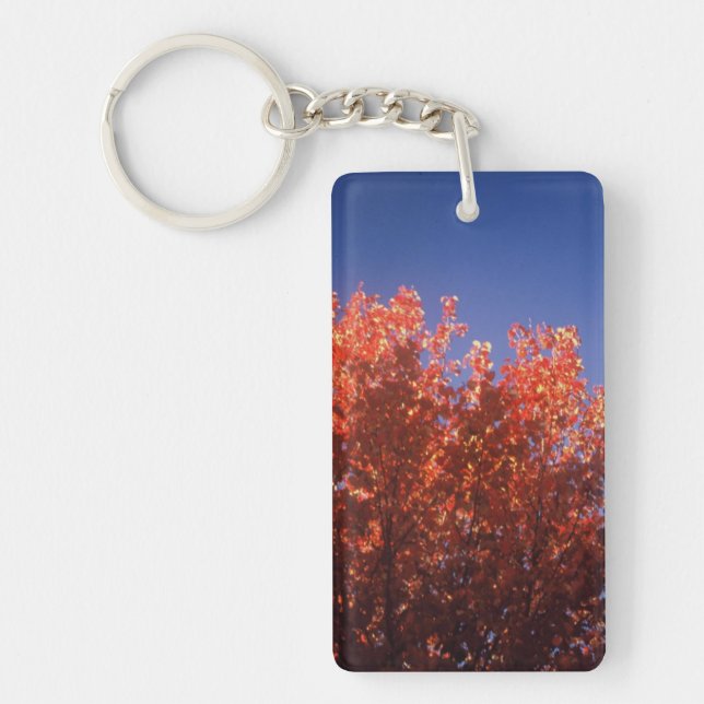 Porte - clé avec l'image originale d'automne (Devant)