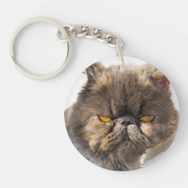 Porte - clé bilatéral mignon de photo (Devant)