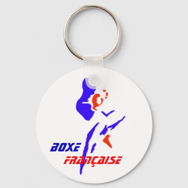 Porte-clé Boxe Française Keychain (Front)