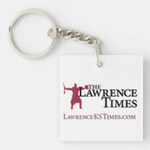 Porte - clé Carré du Lawrence Times