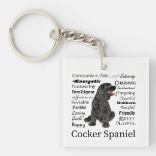 Porte - clé Cocker Spaniel Traits