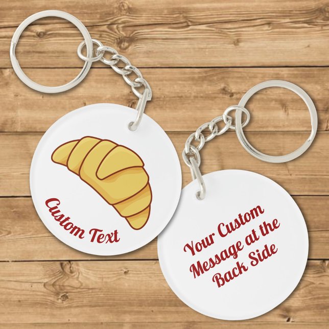 Porte - clé Croissant (Créateur téléchargé)