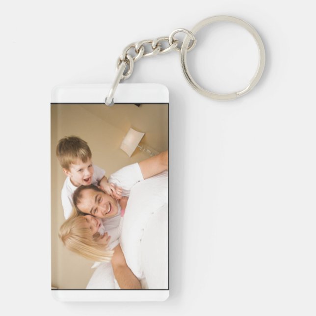 Porte - clé customisé de fête des pères (Dos)