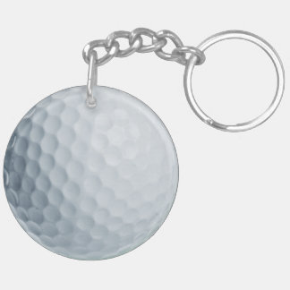 Porte - clé d'acrylique de boule de golf