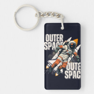 Porte - clé d'astronaute spatiale Cadeau personn