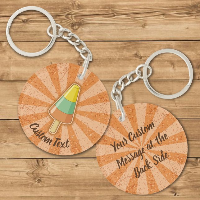 Porte - clé de bâton Sorbet en forme de cône (Créateur téléchargé)