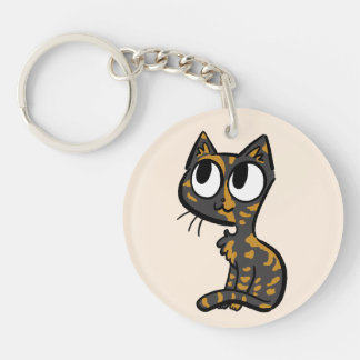 Porte - clé de chat Tortoiseshell