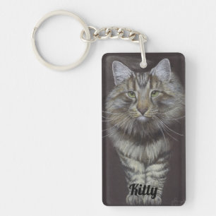 Porte - clé de chats Maine Coon