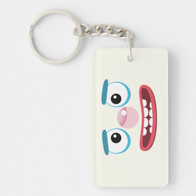 Porte - clé de clown de BBSS (Devant)