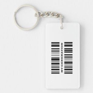 Porte - clé de CODE DE BARRE Z Génération