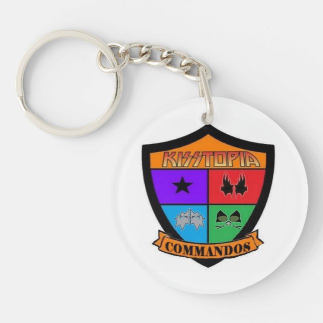 PORTE - CLÉ DE COMMANDOS DE KISSTOPIA (Devant)