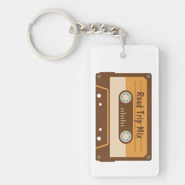 Porte - clé de coutume d'enregistreur à cassettes (Devant)
