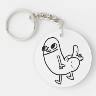 Porte - clé de Dickbutt (double face)