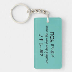 Porte - clé de faveur de mariage