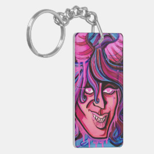 Porte - clé de fille de démon de graffiti