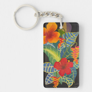 Porte - clé de fleurs de gingembre tropical @3dude