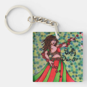Porte - clé de la danseuse Ruby Belly