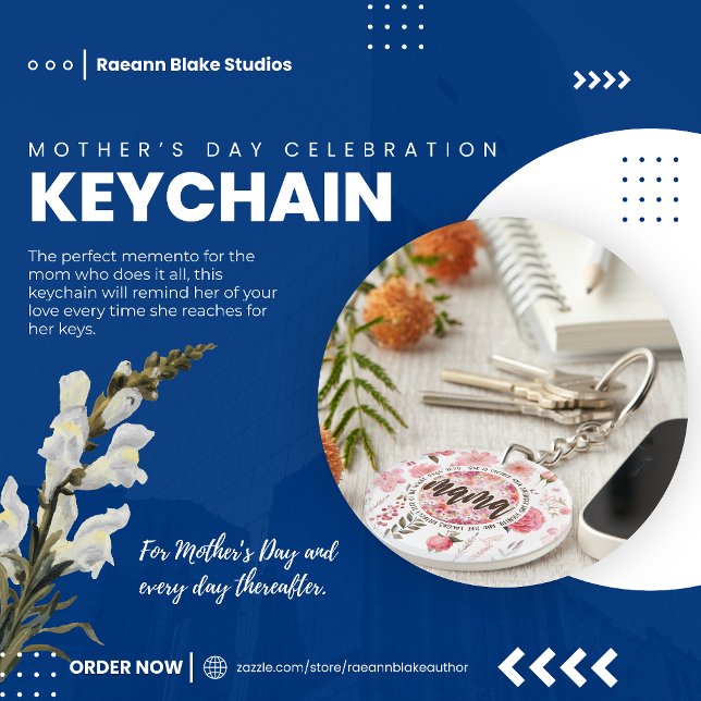 Porte - clé de la fête des mères (Créateur téléchargé)