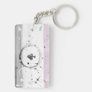 porte - clé de la fierté TROS Asexual (Ace)