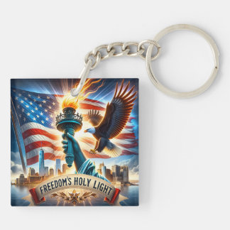 Porte - clé de la Lumière Sainte de la Liberté - H
