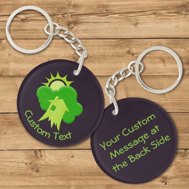 Porte - clé de la Maison verte (Créateur téléchargé)