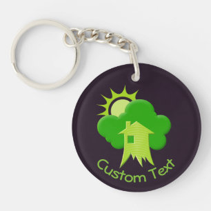 Porte - clé de la Maison verte