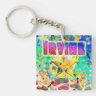 Porte - clé de l'heure de l'époque d'Irvine