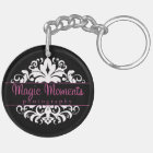 Porte - clé de logo de 2-Sided de "MMP"