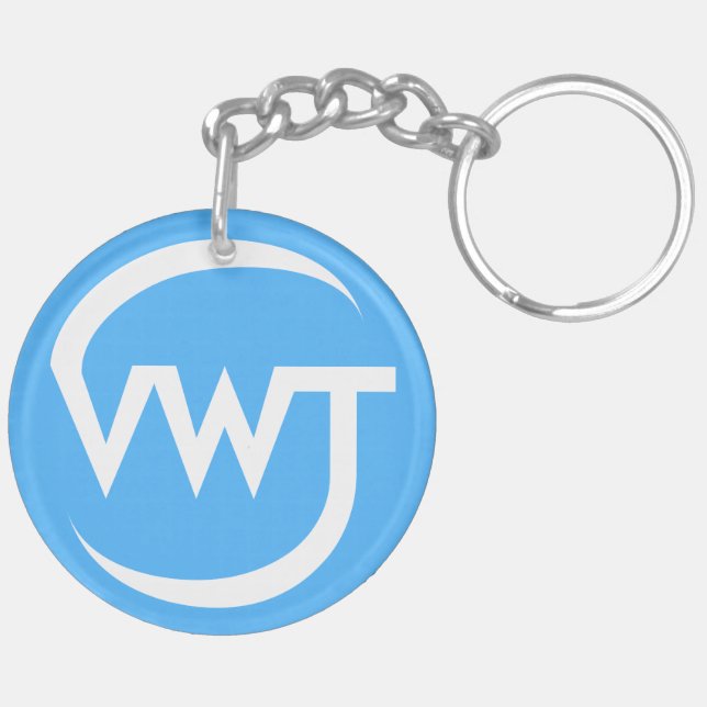 Porte - clé de logo de VWT (Dos gauche)