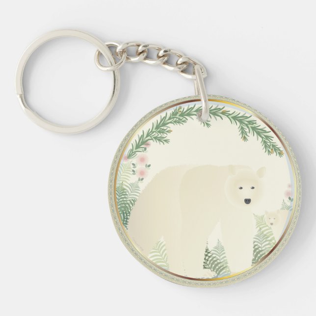 Porte - clé de l'ours d'esprit (Devant)