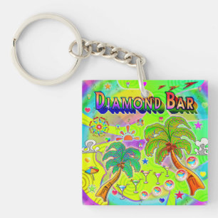 Porte - clé de mise au point de la barre de diaman