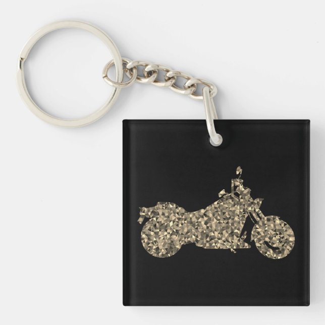 Porte - clé de moto personnalisé (Devant)