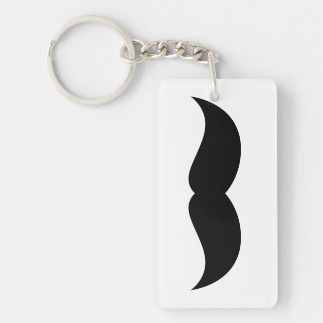 Porte - clé de moustache (Devant)