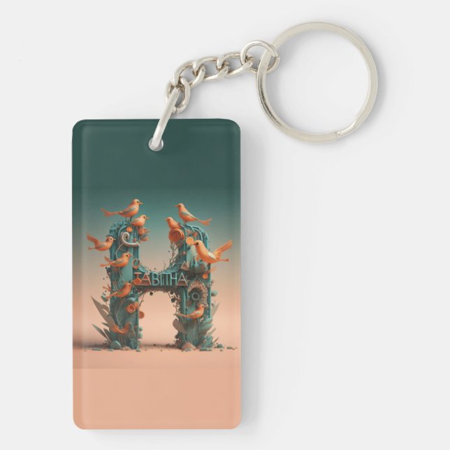 Porte - clé de nom Tabitha (Dos)