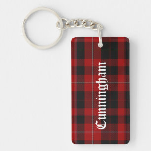 Porte - clé de plaid personnalisé Cunningham Tar