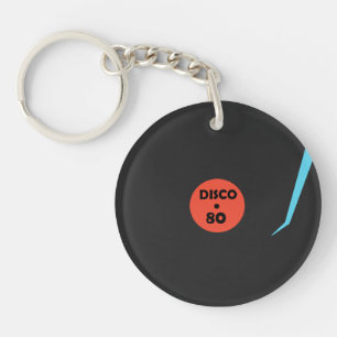 Porte - clé de plaque d'enregistrement cadeau Disc