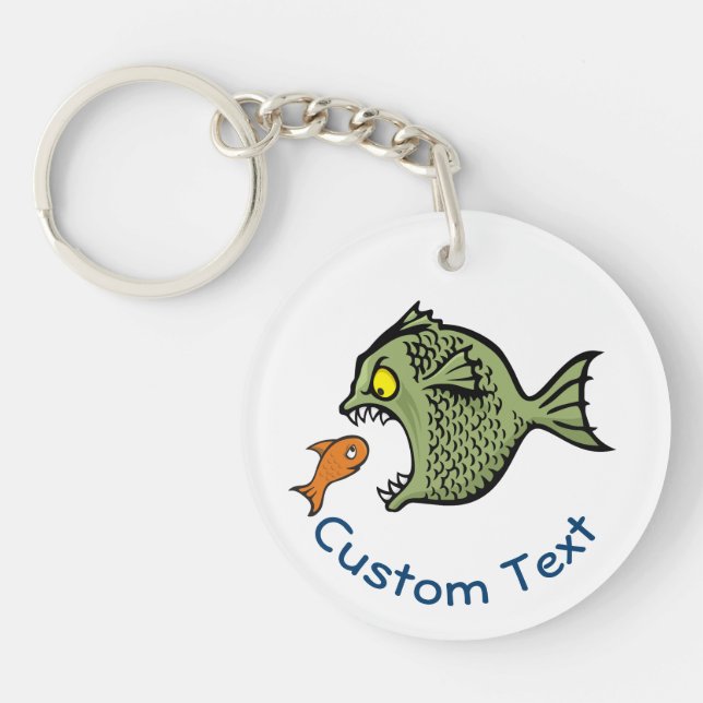 Porte - clé de poisson taureau (Devant)