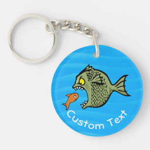 Porte - clé de poisson taureau