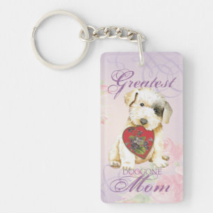 Porte - clé de Sealyham Terrier Heart