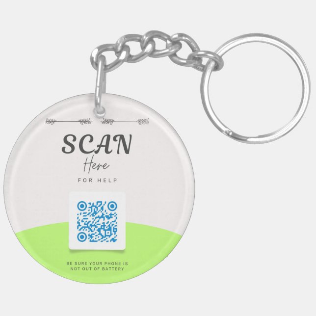 Porte - clé de sécurité (Dos gauche)