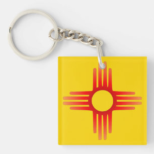 Porte - clé de symbole de Zia Sun