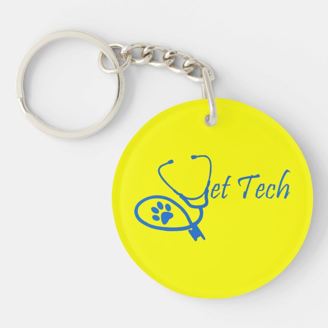 PORTE - CLÉ DE TECH DE VÉTÉRINAIRE (Devant)