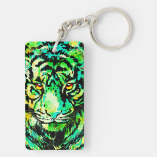 Porte - clé de tigre coloré - Big Cats de la faune