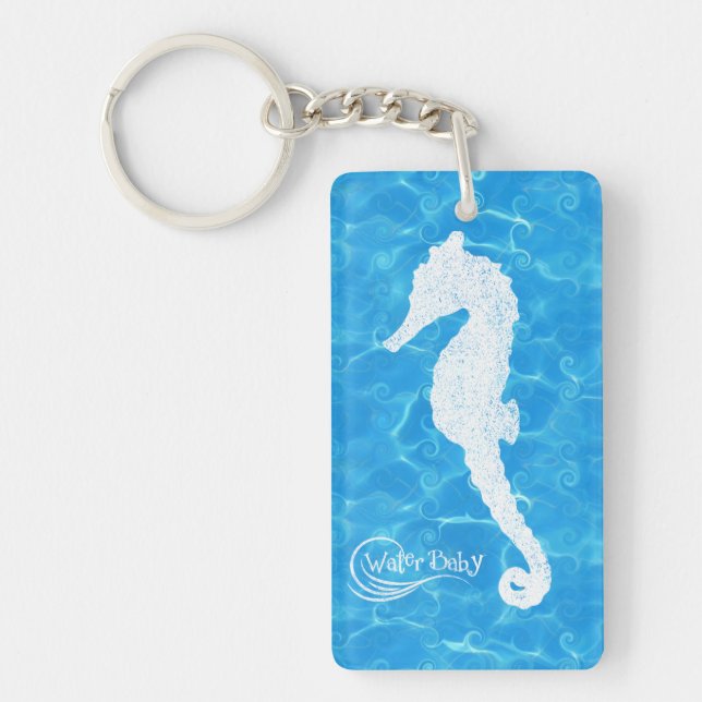 Porte - clé d'eau bébé Seahorse (Devant)